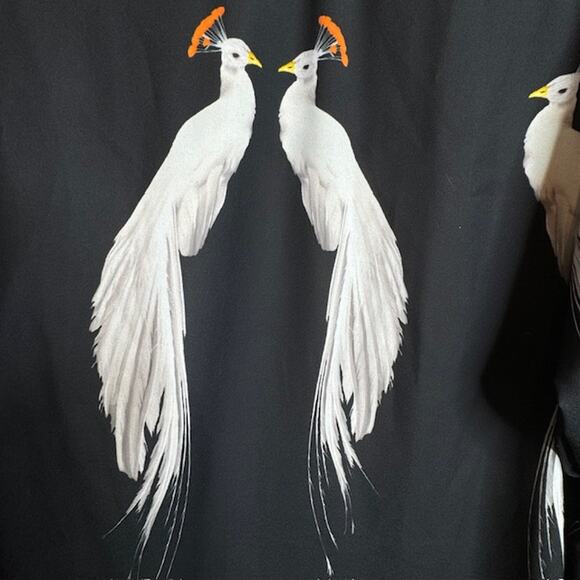 The Lulo Project Made To Lounge Dress Makeda Tunic Black Peacock Size X-Small - Picture 7 of 15